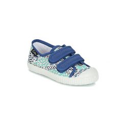 Buty Dziecko Aster MICKY. Niebieskie trampki chłopięce ASTER, bez wzorów, bez zapięcia. Za 79,50 zł.