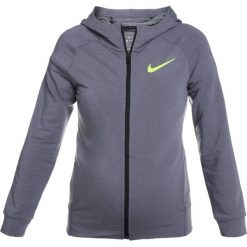Nike Performance DRY HOODIE Bluza rozpinana cool grey heather/volt. Szare bluzy dziewczęce Nike Performance, z elastanu. Za 249,00 zł.