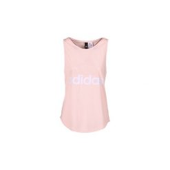 Topy na ramiączkach / T-shirty bez rękawów adidas ESS LIN LO TANK. Czarne topy damskie marki Adidas, do piłki nożnej. Za 109,00 zł.