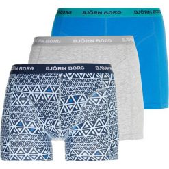 Björn Borg TRIANGLINE SAMMY 3 PACK Panty crystal blue. Niebieskie bokserki męskie Björn Borg, z bawełny. Za 169,00 zł.