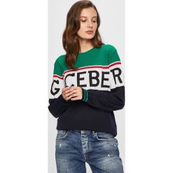 Iceberg - Sweter. Niebieskie swetry damskie Iceberg, s, bez wzorów, z bawełny, bez rękawów, bez kaptura. W wyprzedaży za 899,90 zł.