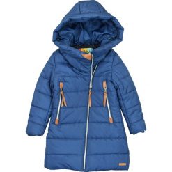 Nativo - Kurtka dziecięca 104-152 cm. Niebieskie kurtki dziewczęce Nativo, bez wzorów, z poliesteru, długie, z kapturem. Za 249,90 zł.
