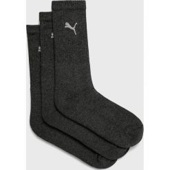 Puma - Skarpety (3-pack). Szare skarpetki męskie Puma, bez wzorów, z elastanu. Za 39,90 zł.