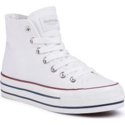 Trampki REFRESH - 69658 Blanco. Białe półbuty damskie Refresh, bez wzorów, z gumy, bez zapięcia. Za 189,00 zł.
