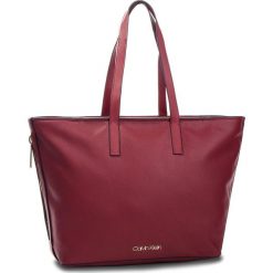 Torebka CALVIN KLEIN - Drive Shopper K60K604460 628. Czerwone shopper bag damskie marki Calvin Klein, ze skóry ekologicznej. Za 699,00 zł.