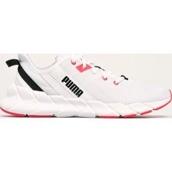 Puma - Buty Weave XT. Białe buty sportowe damskie Puma, bez wzorów, z materiału, sportowe. W wyprzedaży za 219,90 zł.