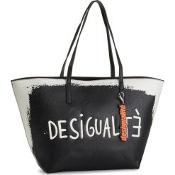 Torebka DESIGUAL - 19WAXP30 2000. Czarne torebki klasyczne damskie Desigual, bez wzorów, ze skóry ekologicznej, klasyczne, bez dodatków. W wyprzedaży za 239,00 zł.