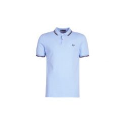 Koszulki polo z krótkim rękawem Fred Perry THE FRED PERRY SHIRT. Niebieskie koszulki męskie Fred Perry, s, bez wzorów, polo, z krótkim rękawem, krótkie. Za 369,00 zł.
