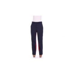 Spodnie z lejącego materiału Calvin Klein Jeans 82WWPA71W093B. Czarne spodnie damskie Calvin Klein Jeans, z jeansu. Za 1208,31 zł.
