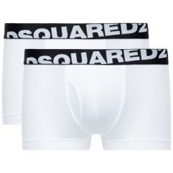 Komplet 2 par bokserek Dsquared2 Underwear DCXC90030. Czarne bokserki męskie Dsquared2 Underwear, bez wzorów. Za 219,00 zł.