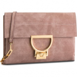 Torebka COCCINELLE - DD6 Arlettis Suede E1 DD6 19 01 01 Pivoine P08. Brązowe torebki klasyczne damskie Coccinelle, ze skóry. Za 1149,90 zł.