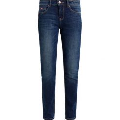 H.I.S MONROE Jeansy Slim Fit advanced dark blue wash. Niebieskie jeansy damskie marki H.I.S, z elastanu. W wyprzedaży za 194,35 zł.