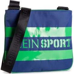 Saszetka PLEIN SPORT - Cross body Original P19A MB0715 STRE003N Middle Blue 08. Niebieskie torby męskie skórzane Plein Sport, bez wzorów, z materiału, młodzieżowe. W wyprzedaży za 699,00 zł.