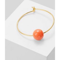 Vibe Harsløf HOOP Kolczyki goldcoloured/coral. Pomarańczowe kolczyki damskie marki Vibe Harsløf. Za 469,00 zł.