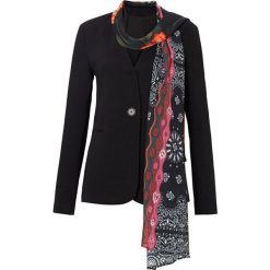 Desigual Żakiet damski Chaq Krame Negro 19WWEWAP 2000 (rozmiar 38). Żakiety damskie Desigual, bez wzorów. W wyprzedaży za 256,00 zł.