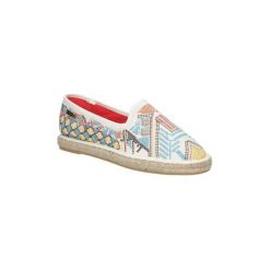 Espadryle Les Tropéziennes par M Belarbi ESPADRYLE 07708 CREME. Szare espadryle damskie marki Les Tropéziennes par M Belarbi, bez wzorów, bez obcasa. Za 119,99 zł.