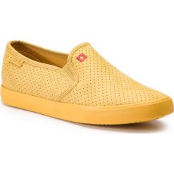 Tenisówki BIG STAR - DD274889 Yellow. Żółte półbuty damskie marki BIG STAR, bez wzorów, z gumy, bez zapięcia. Za 99,00 zł.