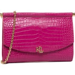 Torebka LAUREN RALPH LAUREN - Prescott 22 Clt Med 431778730003 Fuchsia. Fioletowe torebki klasyczne damskie Lauren Ralph Lauren, bez wzorów, ze skóry, eleganckie, bez dodatków. W wyprzedaży za 689,00 zł.