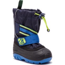 Śniegowce KAMIK - Ziggy NK9086 Navy Marine. Niebieskie śniegowce chłopięce marki Kamik, bez zapięcia. W wyprzedaży za 189,00 zł.