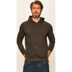 Brave Soul - Bluza. Szare bluzy męskie Brave Soul, s, bez wzorów, z bawełny, z kapturem, bez rękawów, z kapturem. Za 89,90 zł.