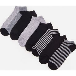 Skarpety stopki 7 pack - Szary. Szare skarpetki męskie Reserved, bez wzorów. Za 39,99 zł.