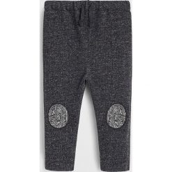 Mango Kids - Spodnie dziecięce Rustic 80-104 cm. Szare spodnie chłopięce Mango Kids, bez wzorów, z bawełny, casualowe. Za 59,90 zł.