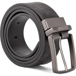 Pasek Męski GUESS - BM2500 LEA40 S BLA. Czarne paski damskie marki Guess, z aplikacjami, ze skóry ekologicznej. W wyprzedaży za 159,00 zł.