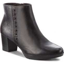 Botki damskie lity: Botki MARCO TOZZI – 2-25388-31 Black Ant.Comb 096