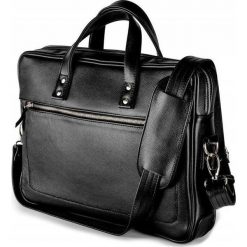 EKSKLUZYWNA I ELEGANCKA TORBA NA LAPTOPA ZE SKÓRY NATURALNEJ ROVICKY. Torby męskie skórzane ROVICKY, w paski, ze skóry, eleganckie, na ramię, duże. Za 399,00 zł.