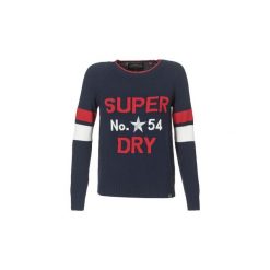 Swetry Superdry VARSITY INTARSIA KNIT. Niebieskie swetry klasyczne damskie Superdry. Za 278,10 zł.