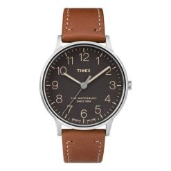 Timex Męski Zegarki Tw2P95800. Brązowe zegarki męskie marki Timex. W wyprzedaży za 269,00 zł.