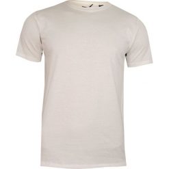 Kremowy T-Shirt (Koszulka) Bez Nadruku -BRAVE SOUL- Męski, Okrągły Dekolt, Écru, Postrzępione Brzegi TSBRSSS20FRESHERJoffwhite. Białe koszulki męskie Brave Soul, m, z nadrukiem, z bawełny, casualowe, z okrągłym kołnierzem, bez rękawów. Za 29,00 zł.