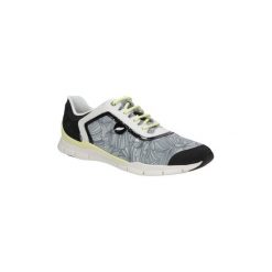 Buty Geox SPORTOWE D62F2B OEE22. Szare buty sportowe damskie marki Geox, z materiału. Za 239,99 zł.