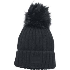 Under Armour Snowcrest Czapka zimowa Czarny. Czarne czapki damskie Under Armour, na zimę, bez wzorów, z poliesteru. Za 171,95 zł.