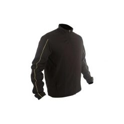 Kurtka tenisowa Dry 100 męska. Czarne kurtki do fitnessu męskie marki ARTENGO, m, z poliesteru. Za 59,99 zł.