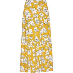Spódnica maxi bonprix żółty szafranowy - czarno-biały. Żółte spódniczki damskie bonprix, bez wzorów, maxi. Za 99,99 zł.