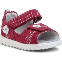 Sandały SUPERFIT - 6-09019-50 Rot. Czerwone sandały dziewczęce Superfit, ze skóry, bez zapięcia. Za 229,00 zł.