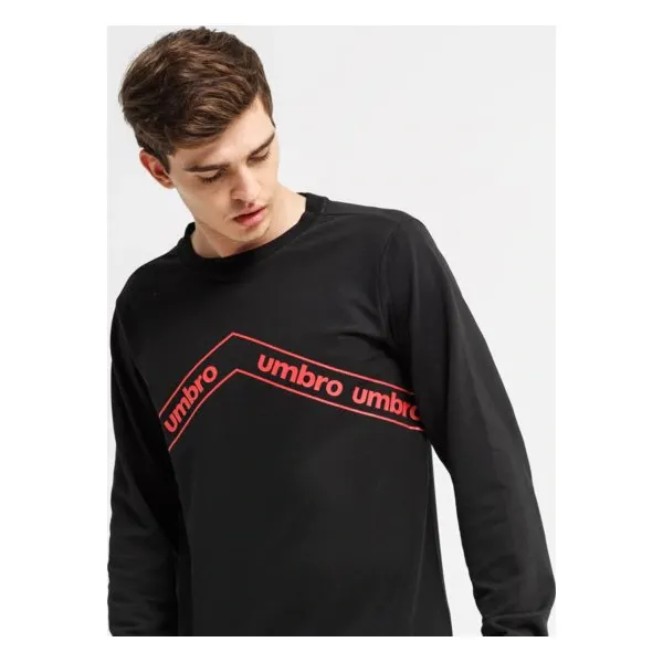 Umbro Bluza Syvari , czarny, rozmiar M. Czarne bluzy męskie Umbro, m, z nadrukiem, z bawełny, bez kołnierzyka, bez rękawów, długie, bez kaptura. W wyprzedaży za 79,99 zł.