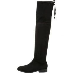 SPM Muszkieterki black. Czarne buty zimowe damskie marki SPM, z materiału. Za 379,00 zł.