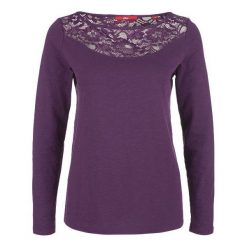T-shirty damskie: S.Oliver T-Shirt Damski 38 Fioletowy