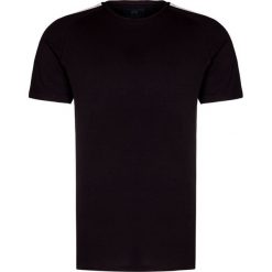 T-shirt LA MARTINA OKUMOTO. Czarne t-shirty męskie La Martina, z nadrukiem, z dzianiny, klasyczne, z okrągłym kołnierzem. Za 330,00 zł.