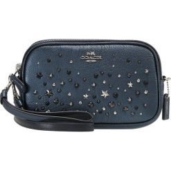 Torebki klasyczne damskie: Coach Torba na ramię metallic blue