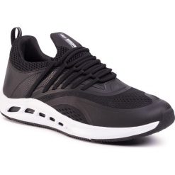 Buty 4F - D4L20-OBMS102 20S. Czarne buty sportowe męskie 4f, z tworzywa sztucznego, bez zapięcia, do biegania. Za 299,00 zł.