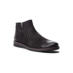 LASOCKI FOR MEN MB-CORTINA-13. Czarne botki męskie Lasocki For Men, bez zapięcia. Za 199,99 zł.