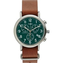 Zegarki męskie: Timex THE WEEKENDER Zegarek chronograficzny green/brown