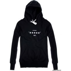 Bluza Damska HOODIE CLASSIC UNFVCKINREAL BLACK. Czarne bluzy damskie Pakamera, bez wzorów, z długim rękawem, długie, bez kaptura. Za 206,00 zł.