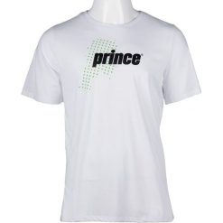 Koszulki sportowe męskie: PRINCE Koszulka męska 3U019100 Matrix Tee U White r. XL