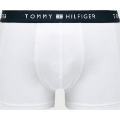 Tommy Hilfiger - Bokserki. Białe bokserki męskie TOMMY HILFIGER, bez wzorów, z elastanu. Za 99,90 zł.