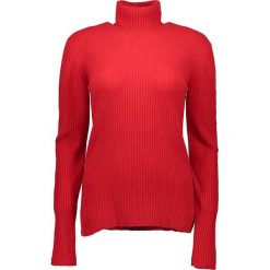 Golfy damskie: Sweter w kolorze czerwonym