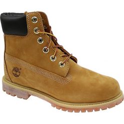 Timberland Premium 6 Inch 10361. Żółte buty trekkingowe damskie Timberland, na zimę. W wyprzedaży za 699,99 zł.